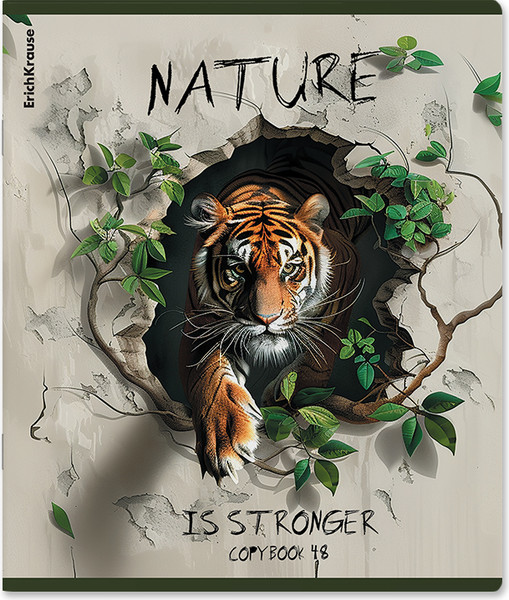 Изображение товара Тетрадь Erich Krause Nature Power / 63302 (48л, клетка)