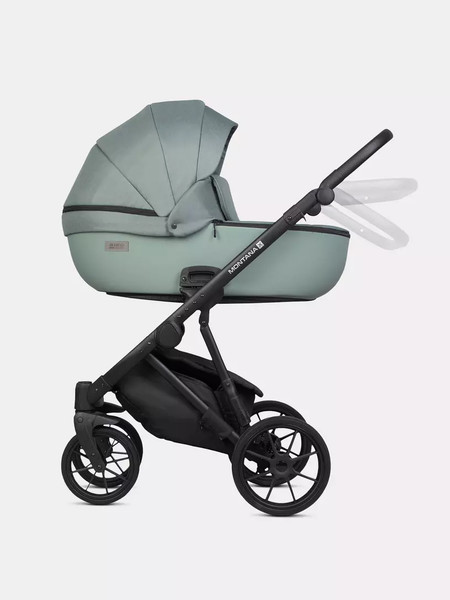 Изображение товара Детская универсальная коляска Riko Montana X Plus 3 в 1 (зеленый)