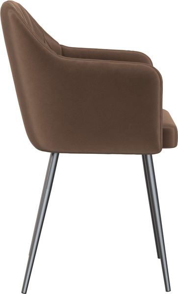 Изображение товара Стул Олмеко Киото Т (велюр конфетти корица/черный)