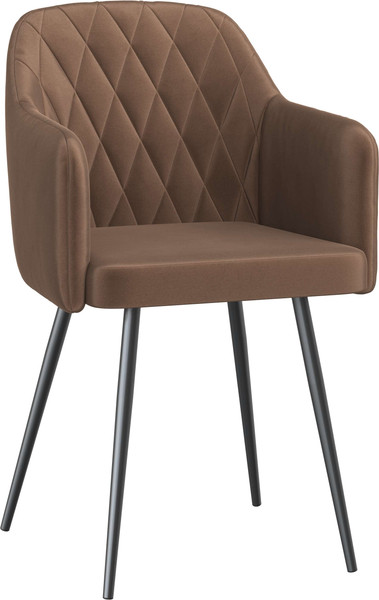 Изображение товара Стул Олмеко Киото Т (велюр конфетти корица/черный)