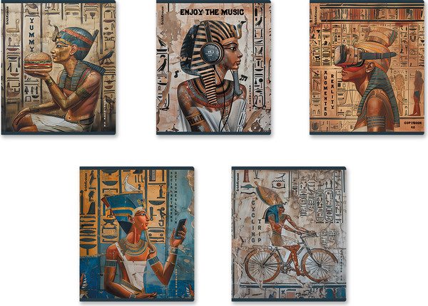 Изображение товара Тетрадь Erich Krause Newgypt / 63304 (48л, клетка)