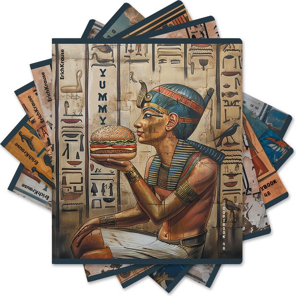 Изображение товара Тетрадь Erich Krause Newgypt / 63304 (48л, клетка)