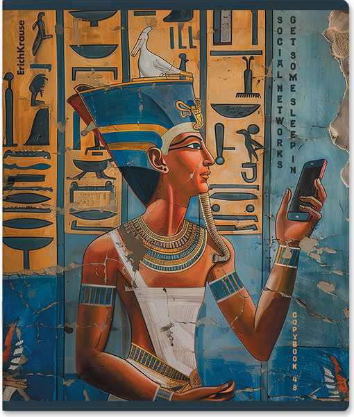 Изображение товара Тетрадь Erich Krause Newgypt / 63304 (48л, клетка)