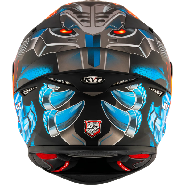 Изображение товара Мотошлем KYT Tt-Revo Magnet Y6TR0035.5 (L, черный матовый/синий/красный)