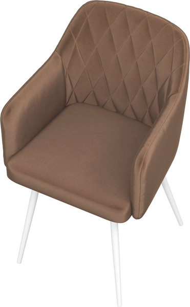 Изображение товара Стул Олмеко Киото Т  (велюр конфетти корица/белый)