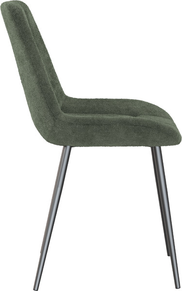 Изображение товара Стул Олмеко Николь (велюр Панда олива/черный)