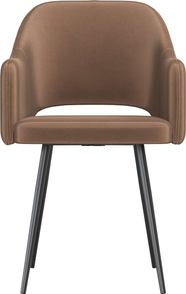 Изображение товара Стул Олмеко Берта Т (велюр конфетти корица/черный)