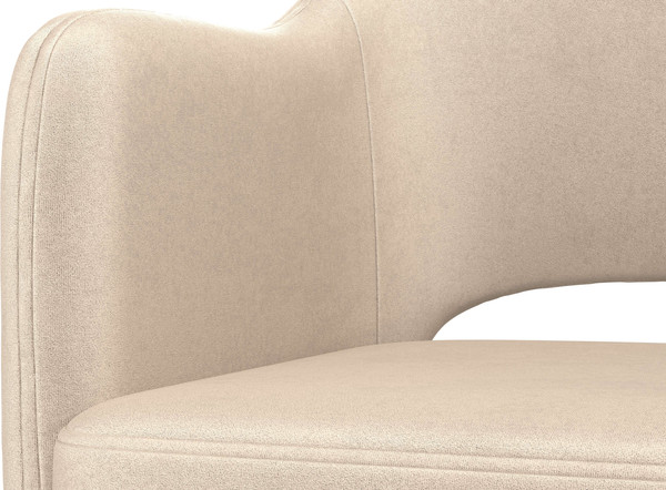 Изображение товара Стул Олмеко Берта Т (велюр конфетти крем/черный)