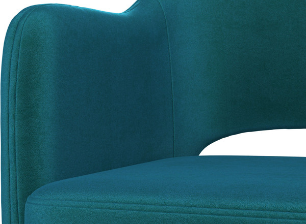 Изображение товара Стул Олмеко Берта Т (велюр конфетти изумруд/белый)