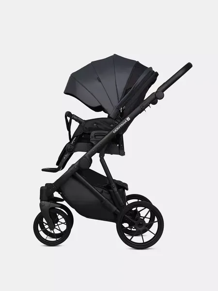 Изображение товара Детская универсальная коляска Riko Montana X Ecco 3 В 1 Basic (графитовый)