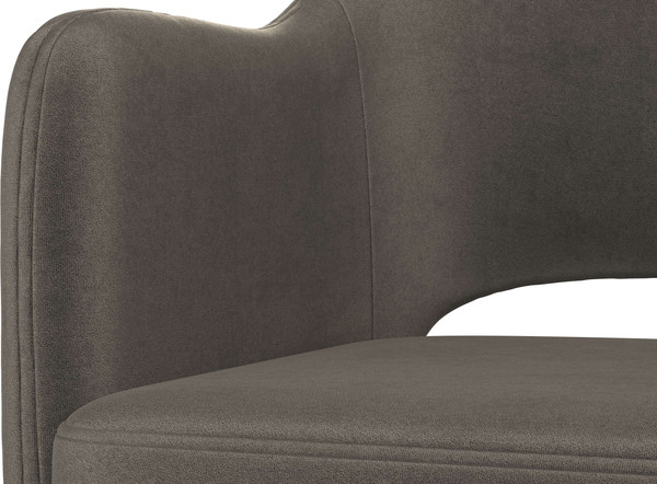 Изображение товара Стул Олмеко Берта Т (велюр конфетти стоун/черный)