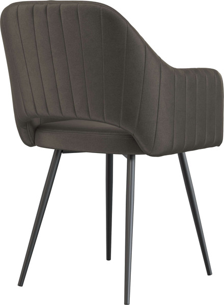 Изображение товара Стул Олмеко Берта Т (велюр конфетти стоун/черный)