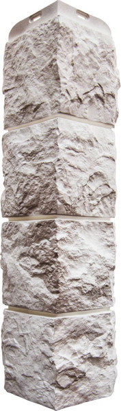 Изображение товара Угол для сайдинга Альта-профиль ТУФ Исландский Наружный (0.58x0.15м)