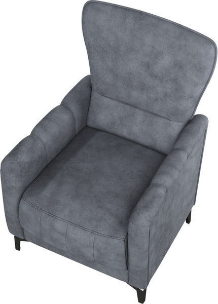 Изображение товара Кресло мягкое Олмеко Одри (велюр Олимпия 068 графит)