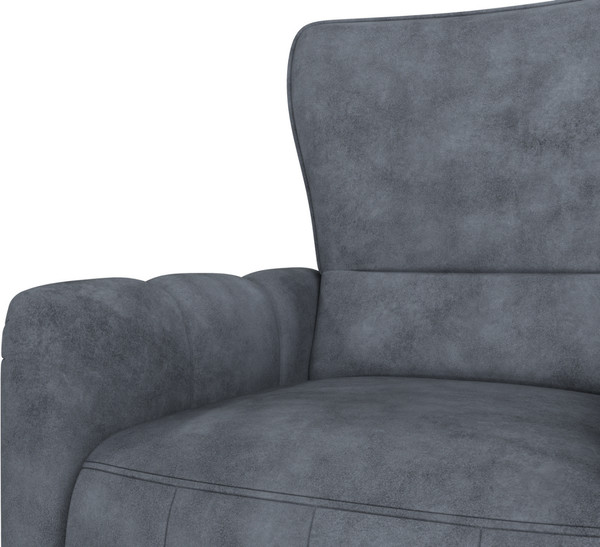 Изображение товара Кресло мягкое Олмеко Одри (велюр Олимпия 068 графит)