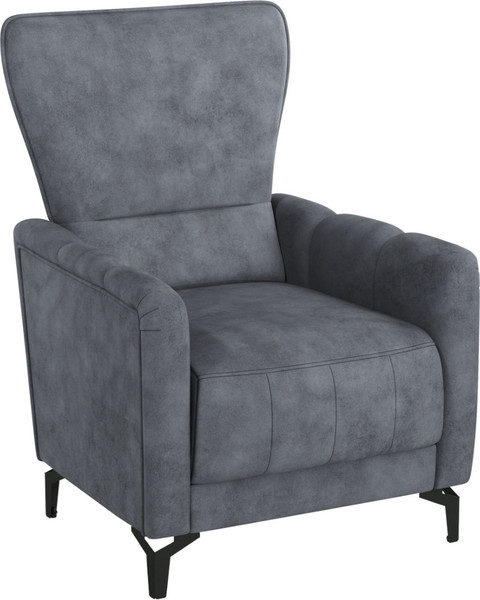 Изображение товара Кресло мягкое Олмеко Одри (велюр Олимпия 068 графит)