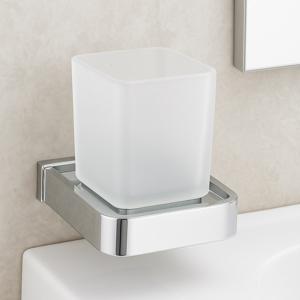 Изображение товара Набор аксессуаров для ванной и туалета Lauter 21SH7061 + 21SH7101 (Chrome, 2 предмета)