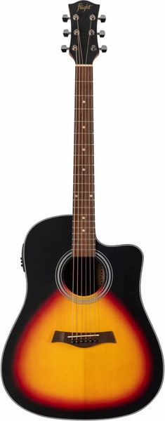 Изображение товара Электроакустическая гитара Flight D-175CE SB