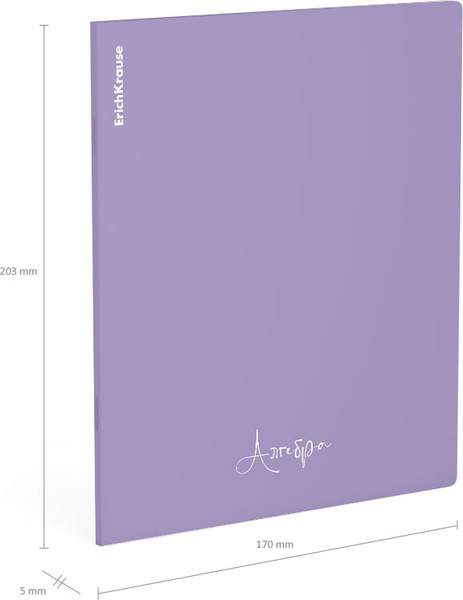 Изображение товара Тетрадь предметная Erich Krause Pastel Алгебра / 59698 (48л, клетка)