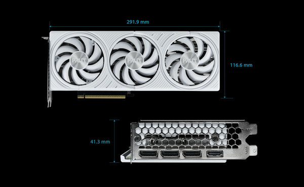 Изображение товара Видеокарта Palit RTX5070 White OC 12GB (NE75070U19K9-GB2050W)