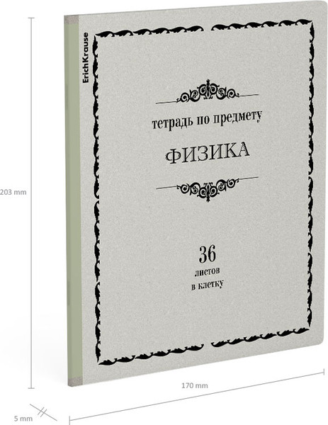Изображение товара Тетрадь предметная Erich Krause Академкнига Физика / 60740 (36л, клетка)