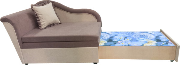 Изображение товара Тахта Bobrovmebel БАП-18.1 ТМ1 левая (коричневый/бежевый)