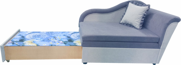 Изображение товара Тахта Bobrovmebel БАП-18.1 ТМ1 правая (серый/светло-серый)