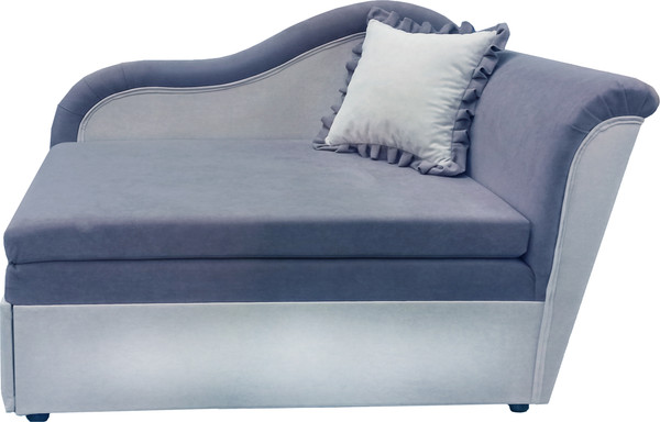 Изображение товара Тахта Bobrovmebel БАП-18.1 ТМ1 правая (серый/светло-серый)