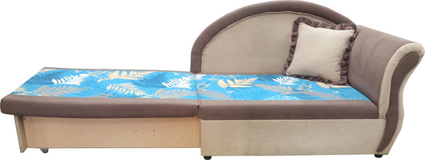 Изображение товара Тахта Bobrovmebel БАП-18.5 ТМ5 правая (коричневый/бежевый)