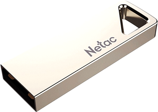 Изображение товара USB flash накопитель Netac U326 USB2.0 16Gb / NT03U326N016G (серебристый)