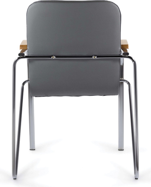 Изображение товара Стул офисный Brabix CF-103 / 532758 (хром/серый)