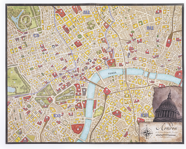 Изображение товара Настольная игра Crowd Games Шерлок Холмс детектив-консультант. Карлтон-хаус и Куинс-парк (16244)