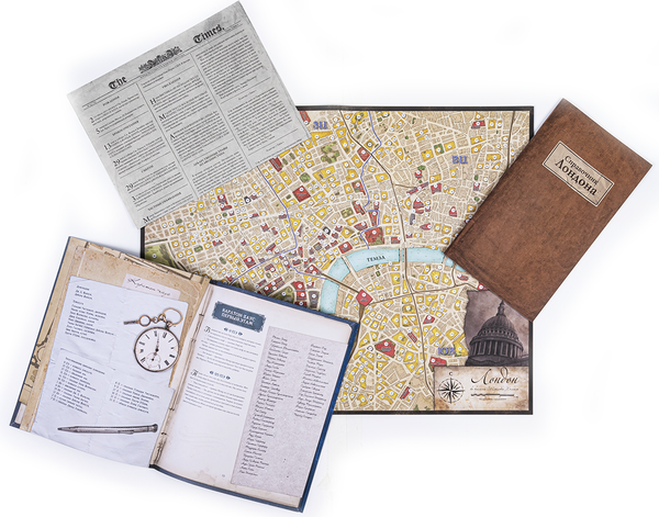 Изображение товара Настольная игра Crowd Games Шерлок Холмс детектив-консультант. Карлтон-хаус и Куинс-парк (16244)