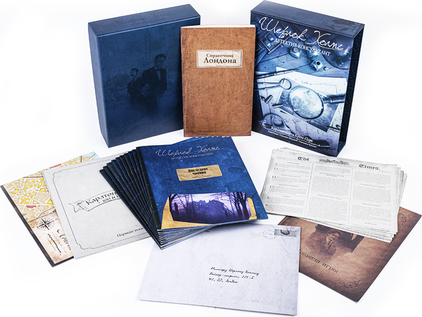 Изображение товара Настольная игра Crowd Games Шерлок Холмс детектив-консультант. Карлтон-хаус и Куинс-парк (16244)