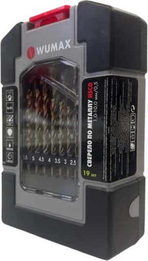 Изображение товара Набор сверл Wumax 162400019