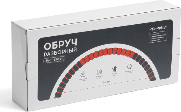 Изображение товара Обруч хула-хуп Onlytop 10699393