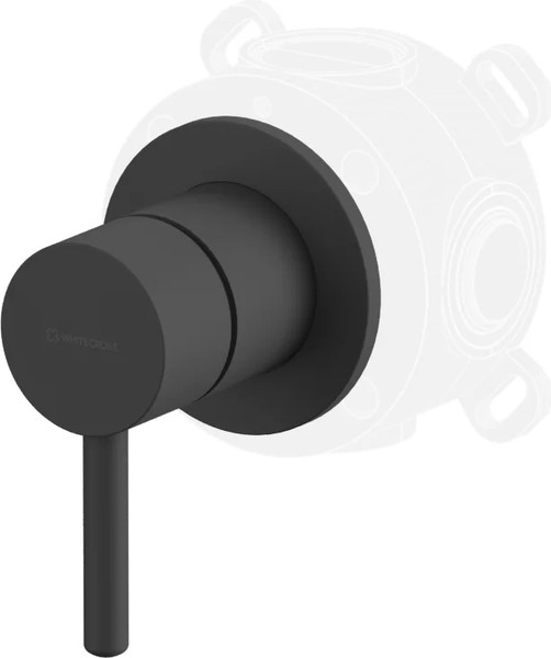 Изображение товара Смеситель Whitecross Y1241BL (черный матовый)