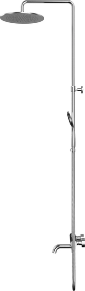 Изображение товара Душевая система со смесителем Whitecross Y1234BASICNIB (брашированный никель)