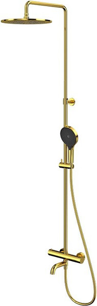 Изображение товара Душевая система со смесителем Whitecross Y1234TOPGL (золото)
