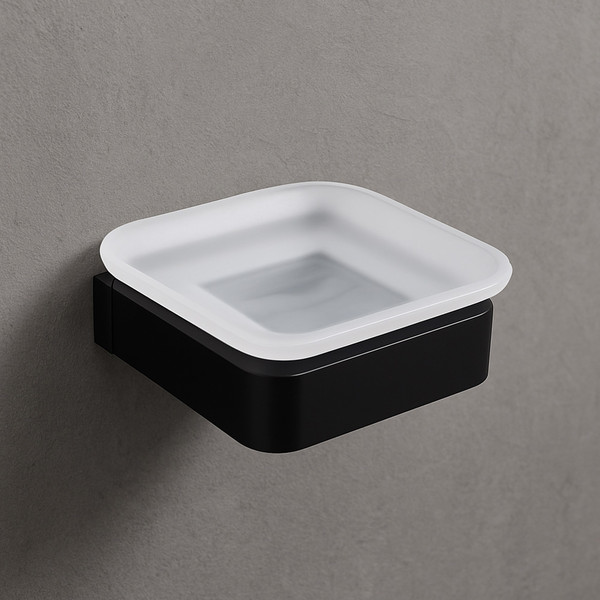 Изображение товара Набор аксессуаров для ванной Lauter 21SH7062 + 21SH7052 + 21SH7092 (Matt Black, 3 предмета)