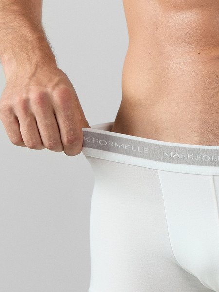 Изображение товара Комплект мужских трусов Mark Formelle 411124-3 (р.82-92, белый/море/черный)