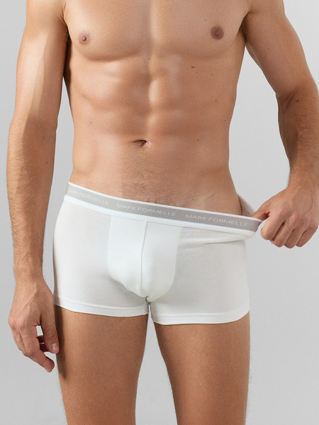 Изображение товара Комплект мужских трусов Mark Formelle 411124-3 (р.90-100, белый/море/черный)