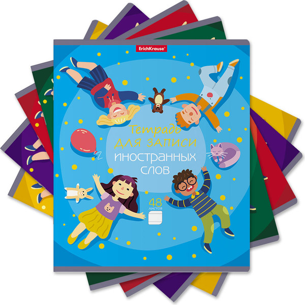 Изображение товара Тетрадь Erich Krause Friendship / 58543 (48л, линейка)