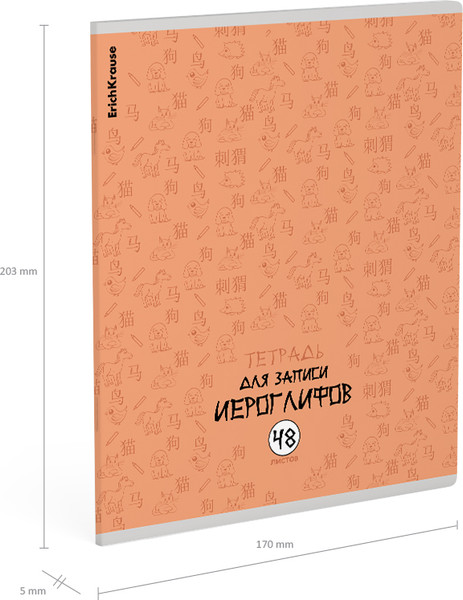 Изображение товара Тетрадь Erich Krause Китайская грамота / 58546 (48л)