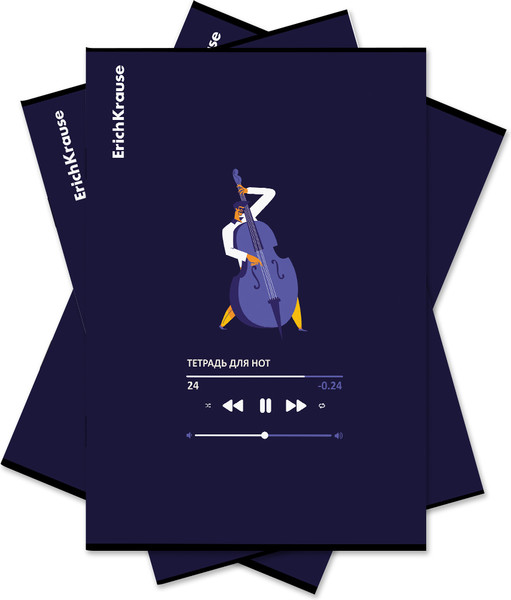 Изображение товара Тетрадь нотная Erich Krause Music Fantasy / 63653 (24л)