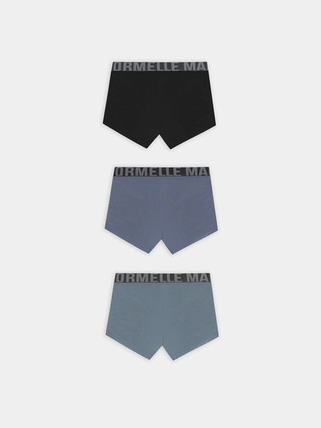 Изображение товара Комплект мужских трусов Mark Formelle 411124-3 (р.110-120, бриз/темное небо/темно-синий)