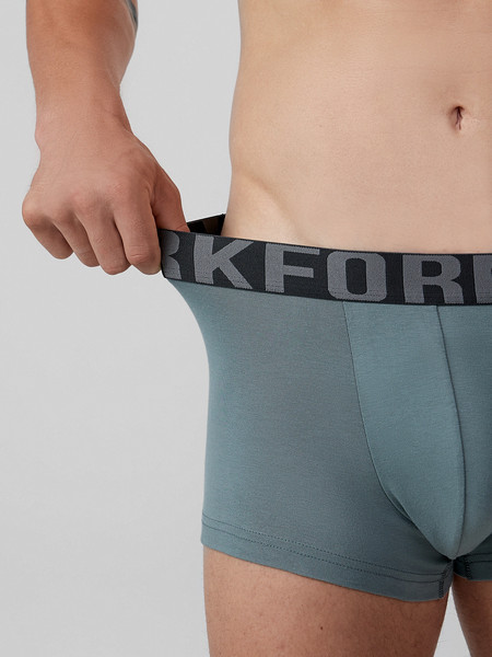 Изображение товара Комплект мужских трусов Mark Formelle 411124-3 (р.110-120, бриз/темное небо/темно-синий)