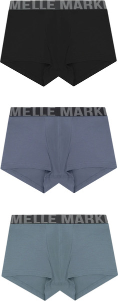 Изображение товара Комплект мужских трусов Mark Formelle 411124-3 (р.110-120, бриз/темное небо/темно-синий)
