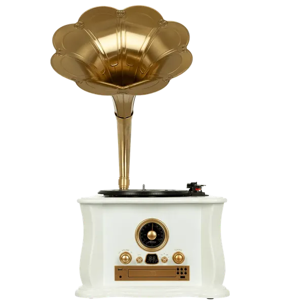 Изображение товара Проигрыватель виниловых пластинок Alive Audio Gramophone AA-HOC-08-WH
