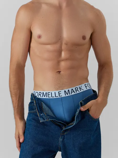 Изображение товара Комплект мужских трусов Mark Formelle 411124-5 (р.102-112, синий-5)